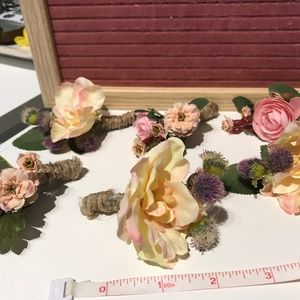 Hand Crafted Wedding Boutonnières Wedding Party NEW ITEM Wedding